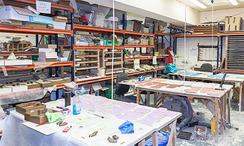 Private workshop for small industrial production in the centre of Balbriggan, north Dublin